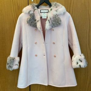 Rothschild faux wool coat